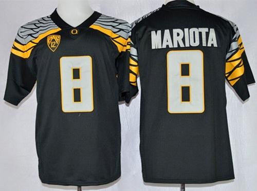 Marcus Mariota Oregon Ducks black Limited jersey