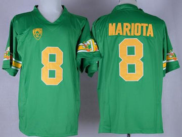 Marcus Mariota Oregon Ducks green Throwback jersey