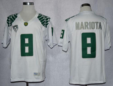 Marcus Mariota Oregon Ducks white Limited jersey