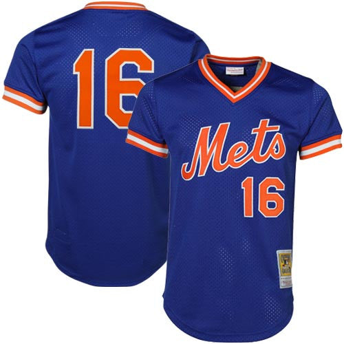 Dwight Gooden New York Mets royal Cooperstown jersey