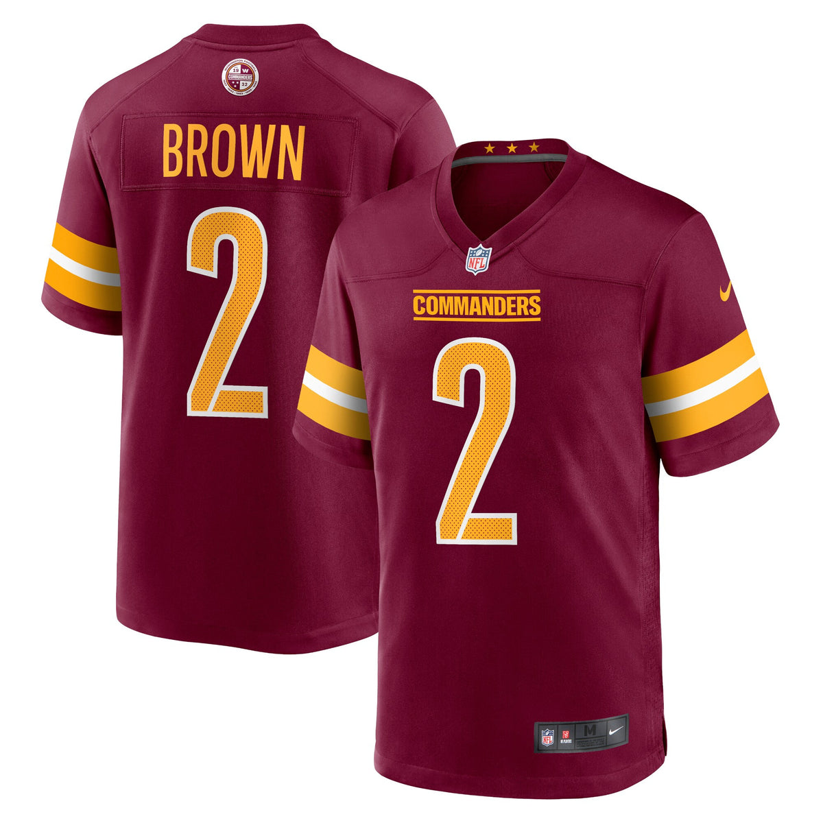 Dyami Brown Washington Commanders burgundy jersey