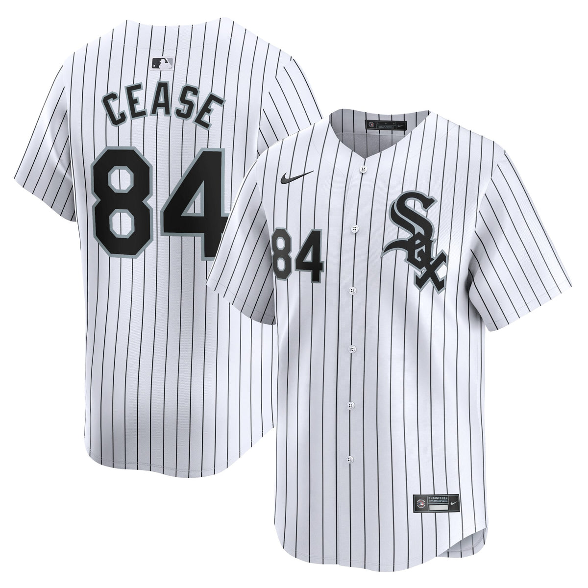 Dylan Cease Chicago White Sox white Limited jersey