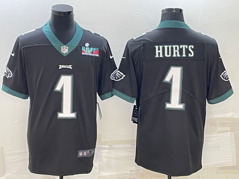 Jalen Hurts Philadelphia Eagles black Vapor jersey