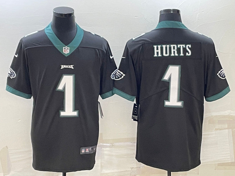 Jalen Hurts Philadelphia Eagles black Vapor jersey