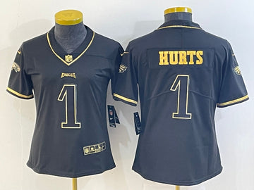 Jalen Hurts Philadelphia Eagles black Vapor jersey
