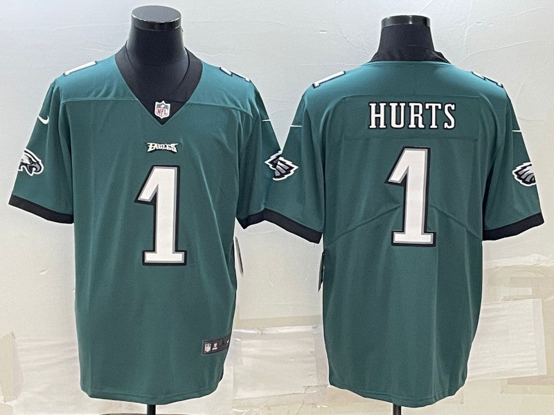 Jalen Hurts Philadelphia Eagles green Vapor jersey