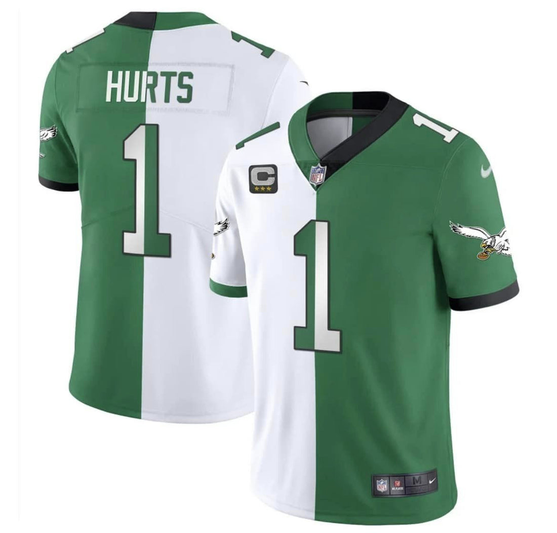 Jalen Hurts Philadelphia Eagles white Limited jersey
