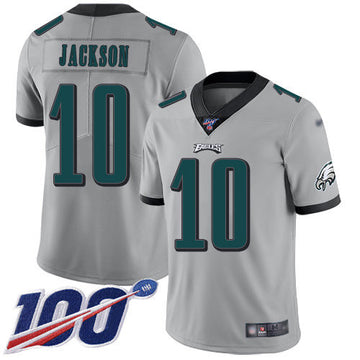 DeSean Jackson Philadelphia Eagles silver Inverted Legend jersey