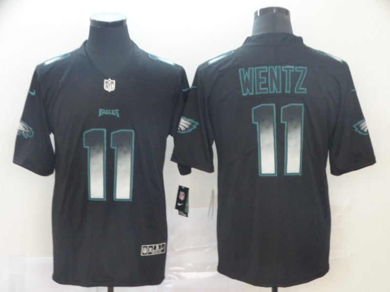Carson Wentz Philadelphia Eagles black Untouchable jersey