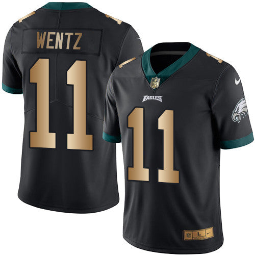 Carson Wentz Philadelphia Eagles black Limited jersey
