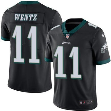 Carson Wentz Philadelphia Eagles black Limited jersey