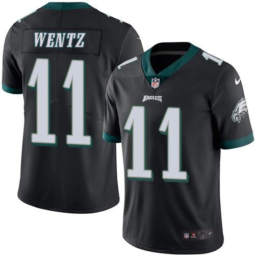 Carson Wentz Philadelphia Eagles black Limited jersey