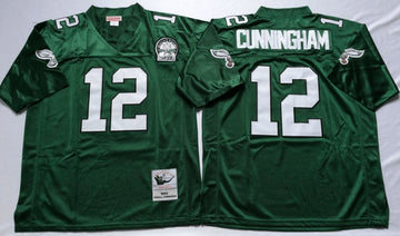 Randall Cunningham Philadelphia Eagles green Throwback jersey