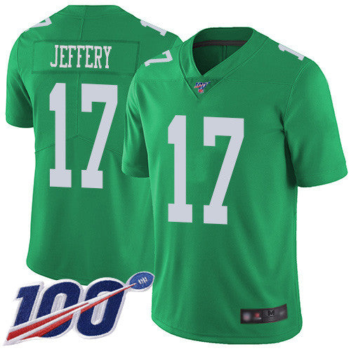 Alshon Jeffery Philadelphia Eagles green Limited jersey