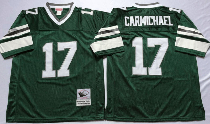 Harold Carmichael Philadelphia Eagles green Throwback jersey