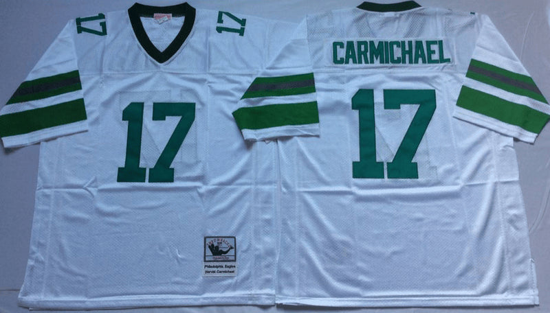 Harold Carmichael Philadelphia Eagles white Throwback jersey
