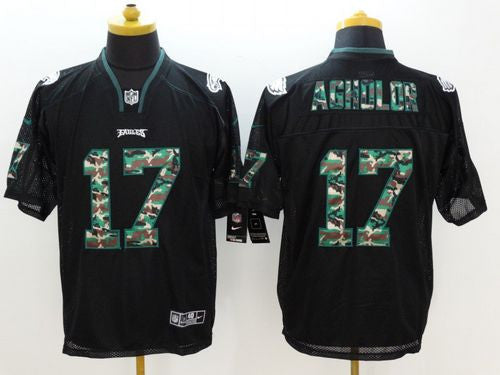 Nelson Agholor Philadelphia Eagles black Elite jersey