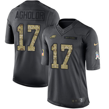 Nelson Agholor Philadelphia Eagles black Salute To Service jersey