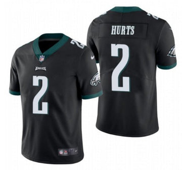Jalen Hurts Philadelphia Eagles black Untouchable jersey