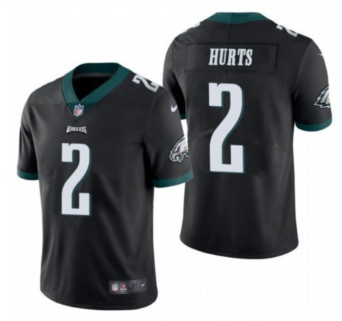 Jalen Hurts Philadelphia Eagles black Untouchable jersey