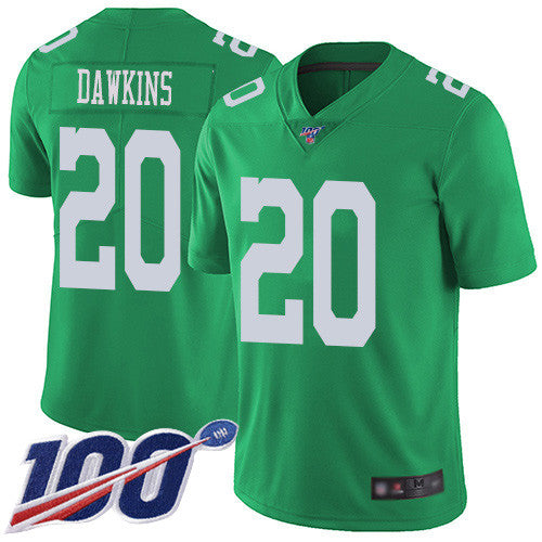Brian Dawkins Philadelphia Eagles green Limited jersey