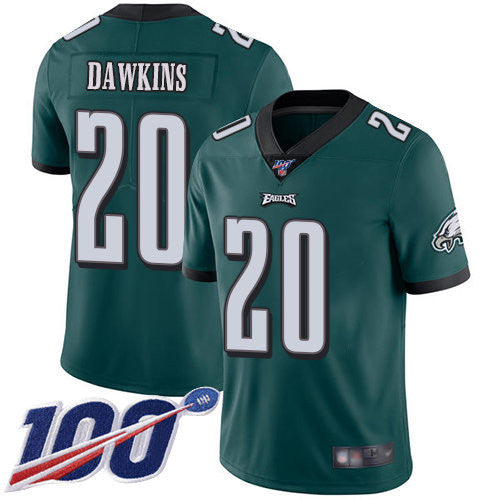 Brian Dawkins Philadelphia Eagles green Vapor jersey