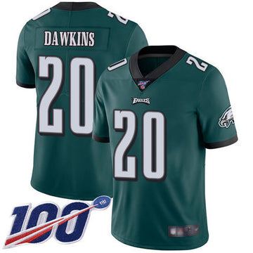 Brian Dawkins Philadelphia Eagles green Vapor jersey