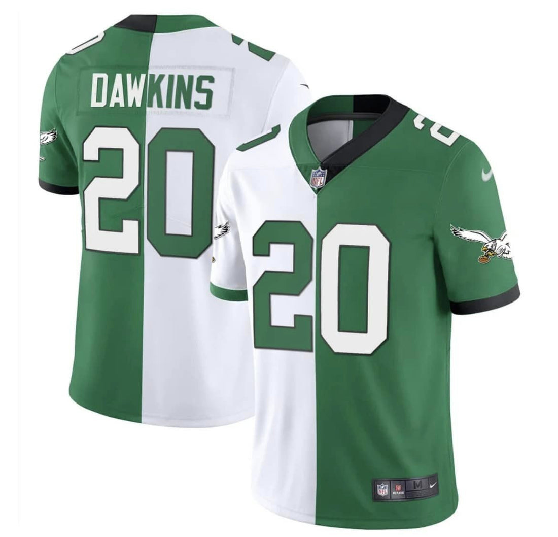 Brian Dawkins Philadelphia Eagles white Limited jersey
