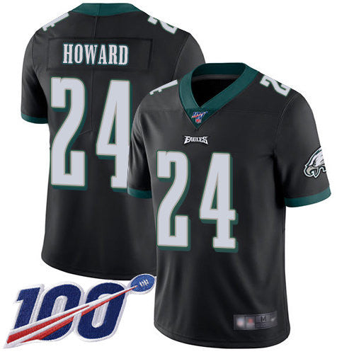 Jordan Howard Philadelphia Eagles black Vapor jersey