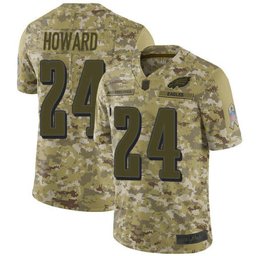Jordan Howard Philadelphia Eagles camo Salute To Service jersey