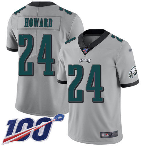 Jordan Howard Philadelphia Eagles silver Inverted Legend jersey