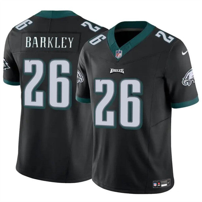 Saquon Barkley Philadelphia Eagles black Untouchable jersey