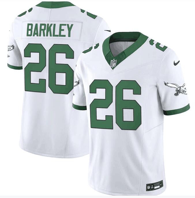 Saquon Barkley Philadelphia Eagles white Untouchable jersey