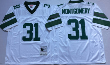 Wilbert Montgomery Philadelphia Eagles white Throwback jersey