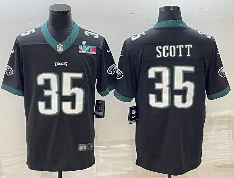 Boston Scott Philadelphia Eagles black Vapor jersey