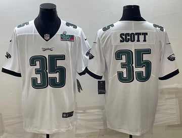 Boston Scott Philadelphia Eagles white Vapor jersey