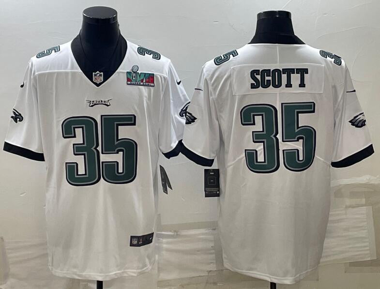 Boston Scott Philadelphia Eagles white Vapor jersey