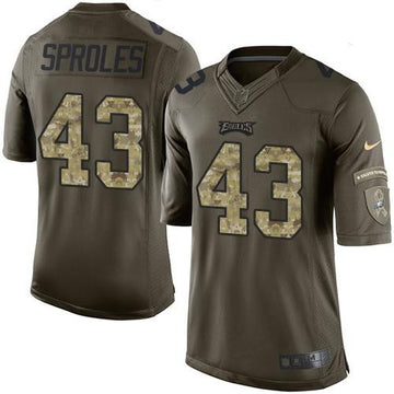 Darren Sproles Philadelphia Eagles green Salute To Service jersey