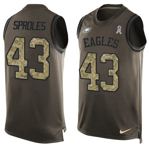 Darren Sproles Philadelphia Eagles green Salute To Service jersey