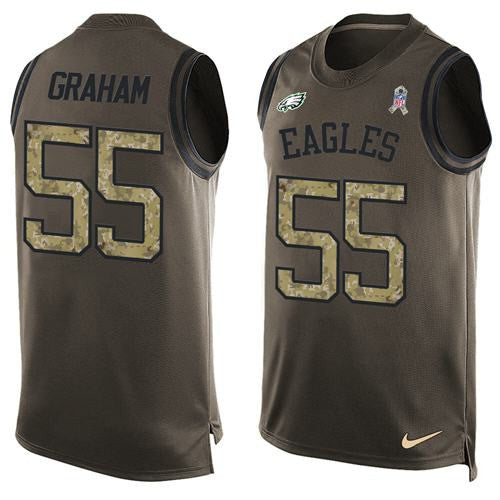 Brandon Graham Philadelphia Eagles green Salute To Service jersey