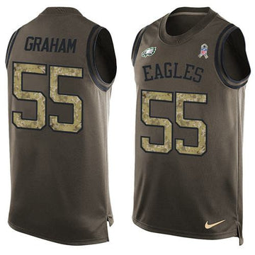 Brandon Graham Philadelphia Eagles green Salute To Service jersey