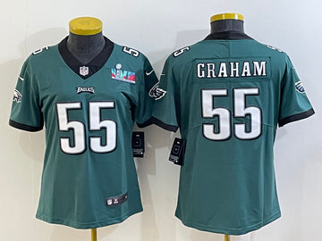 Brandon Graham Philadelphia Eagles green Vapor jersey