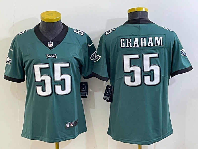 Brandon Graham Philadelphia Eagles green Vapor jersey