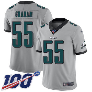 Brandon Graham Philadelphia Eagles silver Inverted Legend jersey