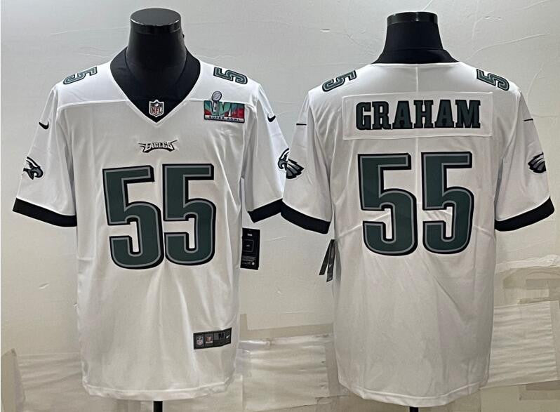 Brandon Graham Philadelphia Eagles white Vapor jersey