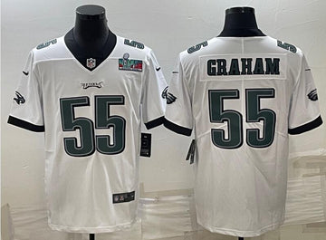 Brandon Graham Philadelphia Eagles white Vapor jersey
