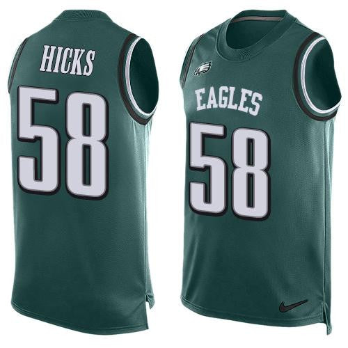 Jordan Hicks Philadelphia Eagles green Limited jersey