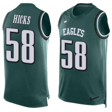 Jordan Hicks Philadelphia Eagles green Limited jersey