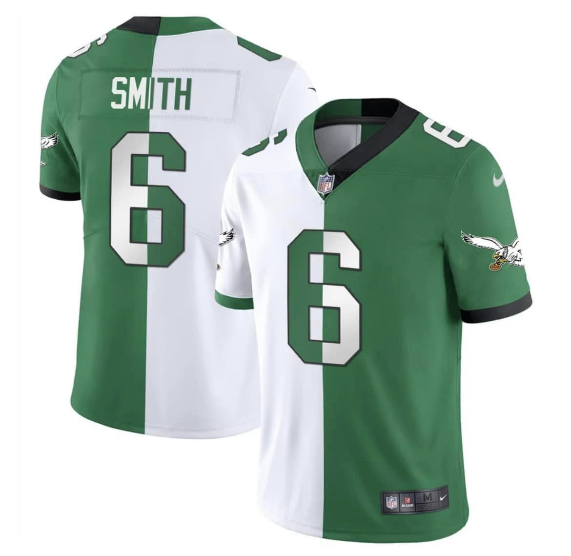 DeVonta Smith Philadelphia Eagles white Limited jersey