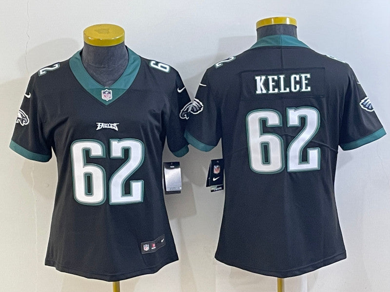 Jason Kelce Philadelphia Eagles black Vapor jersey